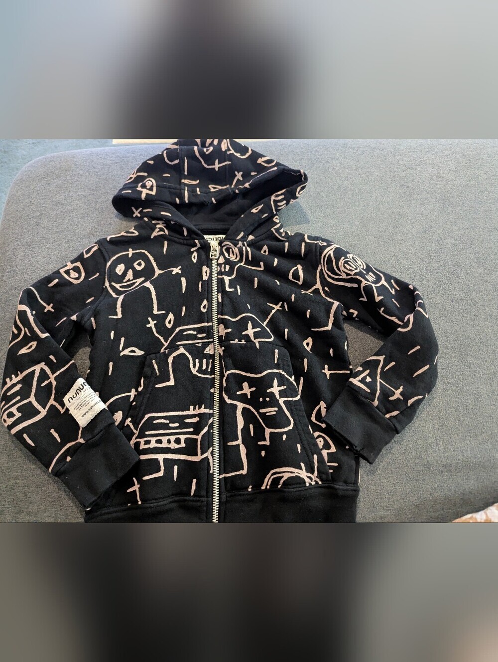Nununu Goofy Skulls Hoodie